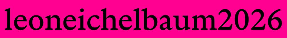 Photographic and Artistic Work by Leon Eichelbaum (Archive) – b2415