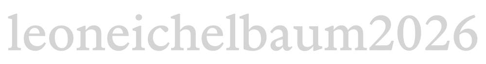 Photographic and Artistic Work by Leon Eichelbaum (Archive) – b2419